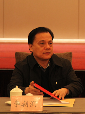 省委宣传部副部长梁勇       部务委员李朝润